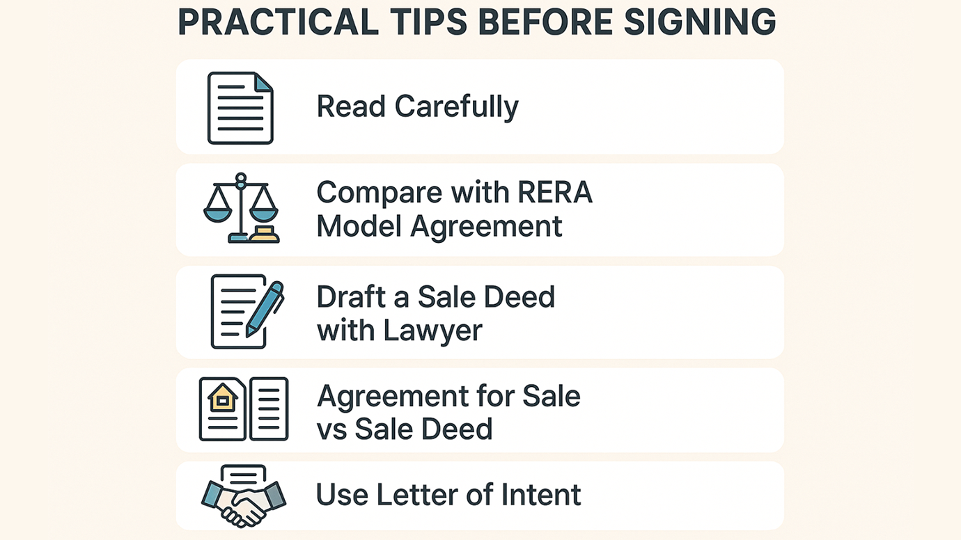 Practical Tips for Buyers Before Signing
