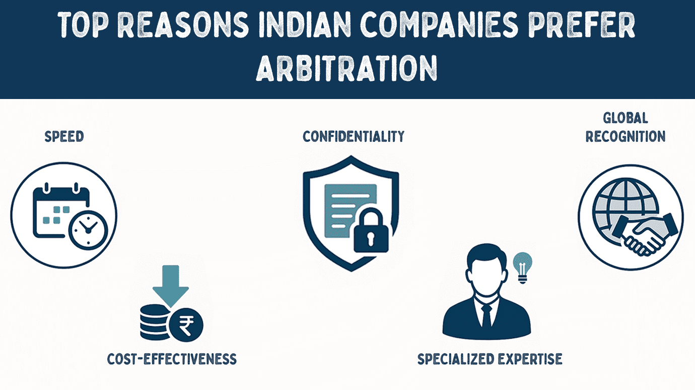 Top Reasons Indian Companies Prefer Arbitration