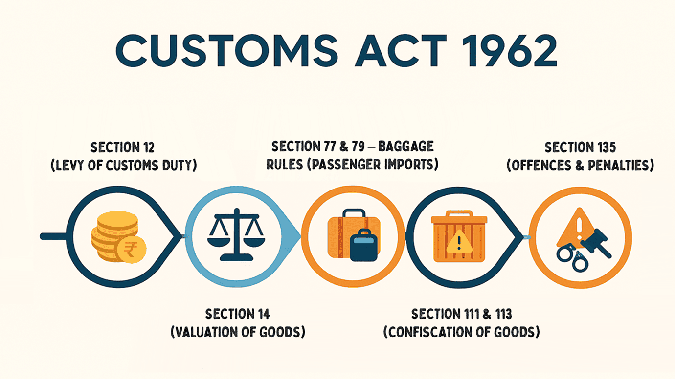 Important Provisions of the Customs Act 1962 Important Provisions of the Customs Act 1962