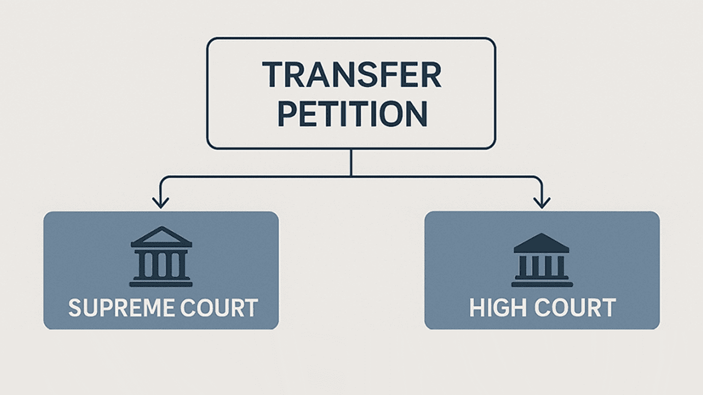 Legal Provisions Governing Transfer Petitions Legal Provisions Governing Transfer Petitions