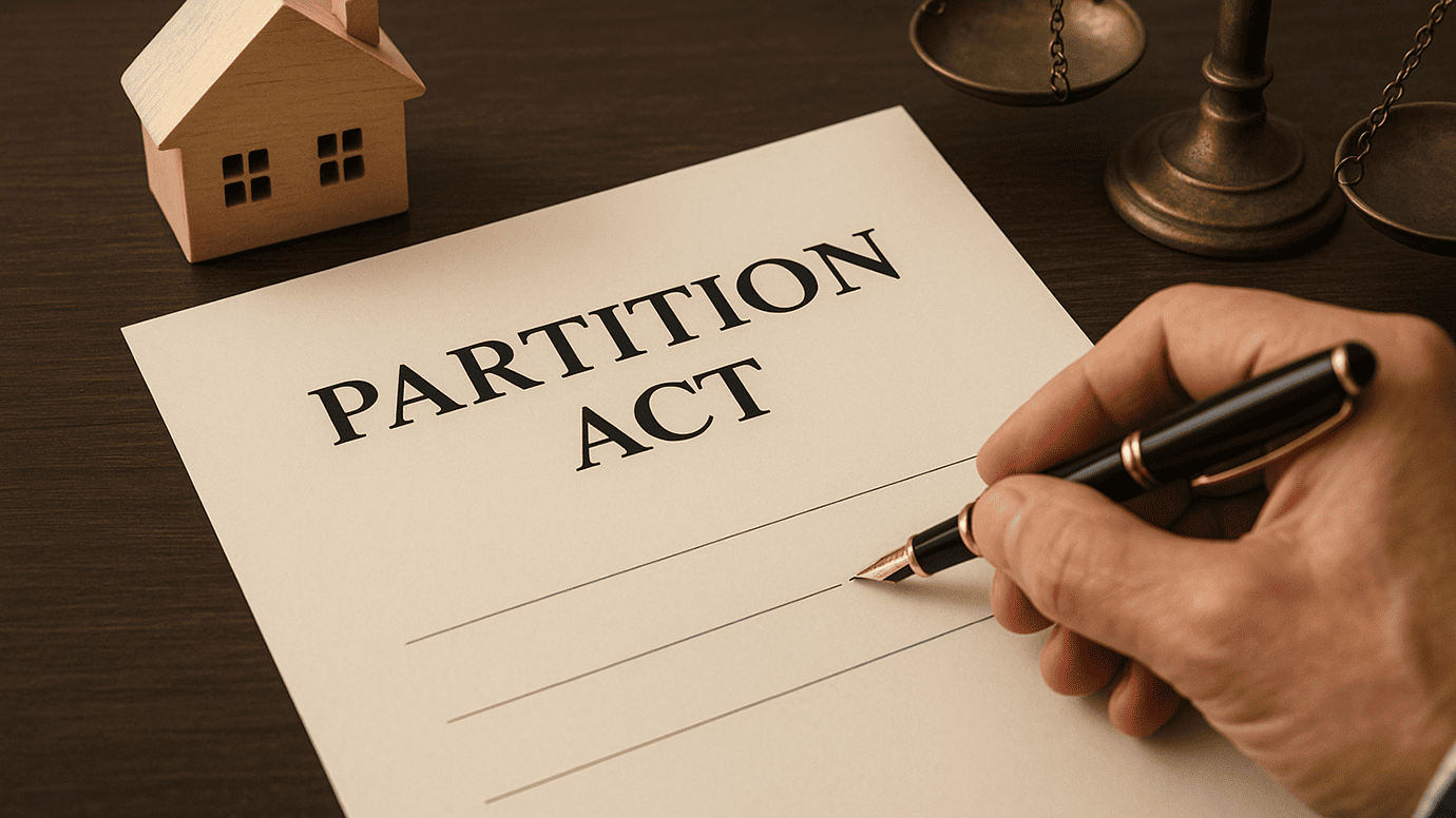Partition Act 1893- Resolve Family Property Disputes & Partition Cases Partition Act 1893- Resolve Family Property Disputes & Partition Cases