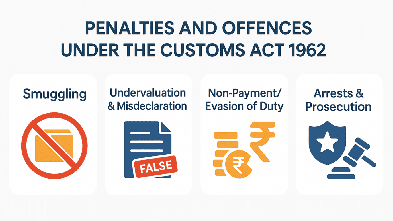 Penalties and Offences under the Customs Act 1962 Penalties and Offences under the Customs Act 1962