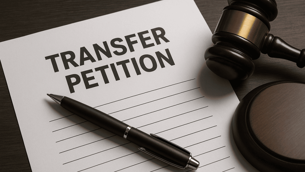Transfer Petition_cover